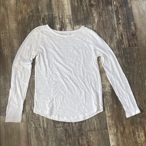 GAP White Long Sleeve Tee